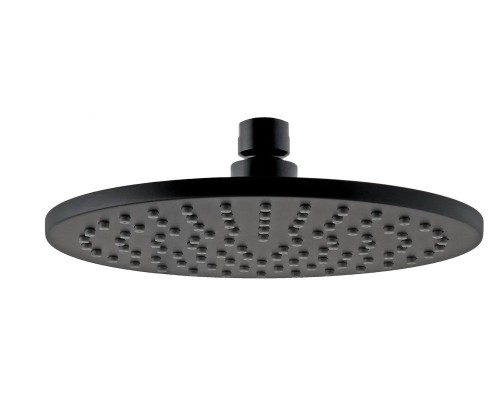 Верхний душ с шарнирным соединением 20 см Remer 359MM20NOX, черный матовый