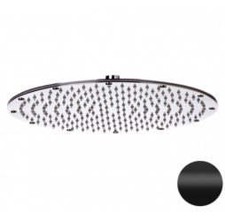 Верхний душ с шарнирным соединением 35 см Remer 359MMXLNO, черный матовый