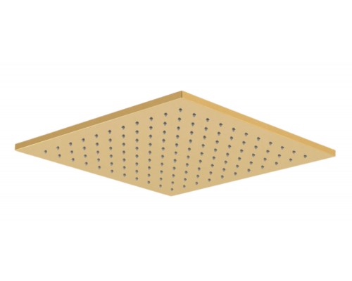 Верхний душ с шарнирным соединением 30 см Remer 359SSLDOX, золото глянцевое