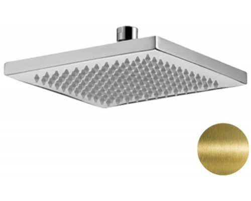 Верхний душ с шарнирным соединением 20 см Remer 359SSVOX, бронза