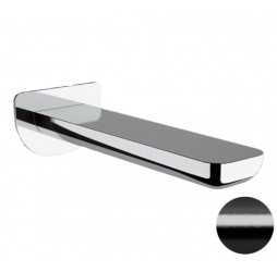 Излив настенный 18 см Remer Infinity 91ICFP, черный брашированный хром