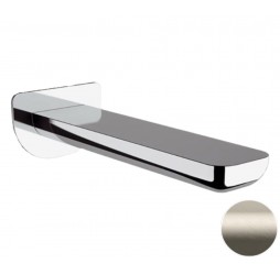 Излив настенный 18 см Remer Infinity 91IXV, сталь