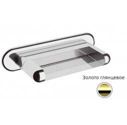 Излив настенный Remer 91NCDO, золото глянцевое