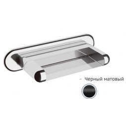 Излив настенный Remer 91NCNO, черный матовый