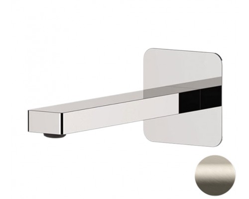 Излив настенный 19 см Remer Slash 91SLXV, сталь