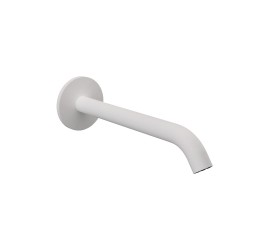 Излив настенный 19 см Remer X Style 91XLBO, белый матовый