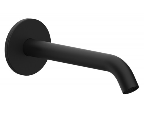 Излив настенный 16 см Remer X Style 91XNO, черный матовый