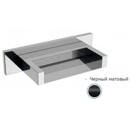 Излив настенный Remer 91ZCNO, черный матовый