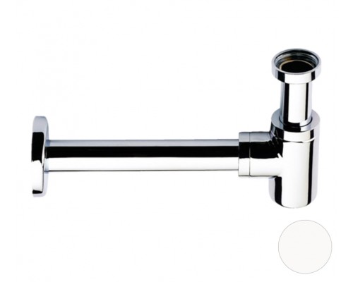 Сифон 1”1/4 Remer 958BBO, белый матовый