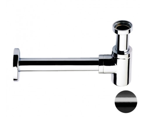 Сифон 1”1/4 Remer 958BCFP, черный брашированный хром