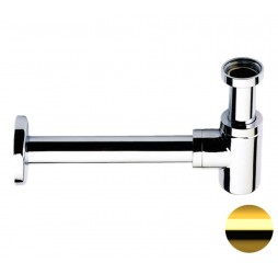 Сифон 1”1/4 Remer 958BDO, золото глянцевое