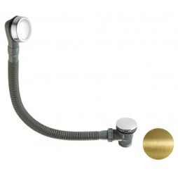 Слив-перелив click-clack для ванны Remer 96PCCVO, бронза