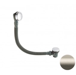 Слив-перелив click-clack для ванны Remer 96PCCXV, сталь