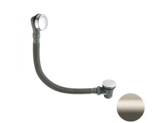 Слив-перелив click-clack для ванны Remer 96PCCXV, сталь