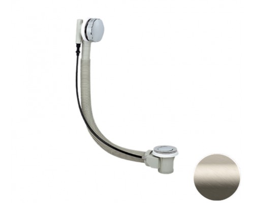 Слив-перелив полуавтоматический для ванны Remer 96PXV, сталь