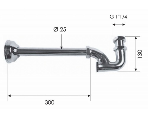 Сифон 1”1/4 Remer 972114
