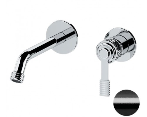 Смеситель для раковины Remer Atelier AL15PLCFP, черный брашированный хром