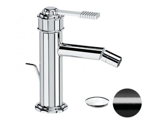 Смеситель для биде Remer Atelier AL20CFP, черный брашированный хром