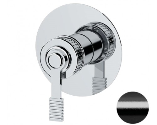 Смеситель для душа Remer Atelier AL30LCFP, черный брашированный хром