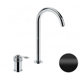 Смеситель для раковины Remer Atelier AL57LNO, черный матовый