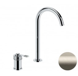 Смеситель для раковины Remer Atelier AL57LXV, сталь