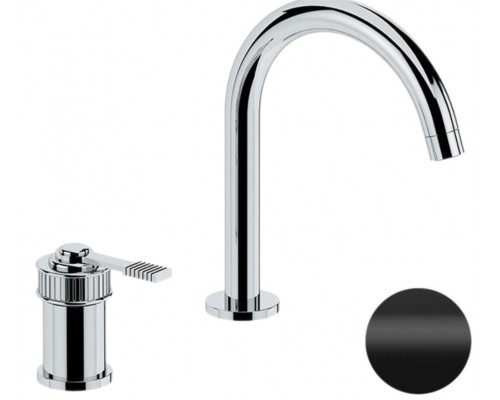 Смеситель для раковины Remer Atelier AL57NO, черный матовый