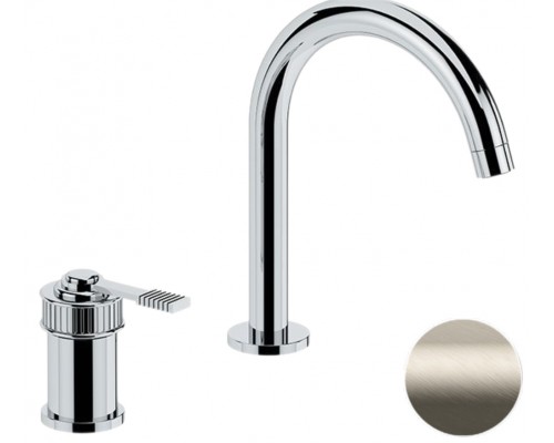 Смеситель для раковины Remer Atelier AL57XV, сталь