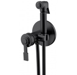 Гигиенический душ Remer Atelier AL65ZCFP, черный брашированный хром