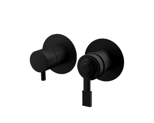 Смеситель для душа Remer Atelier AL92ZPNO, черный матовый