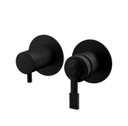 Смеситель для душа Remer Atelier AL93ZPNO, черный матовый