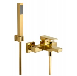 Смеситель для ванны Remer Absolute AU02DO, золото глянцевое
