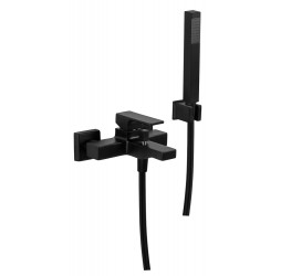 Смеситель для ванны Remer Absolute AU02NO, черный матовый