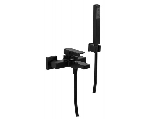 Смеситель для ванны Remer Absolute AU02NO, черный матовый