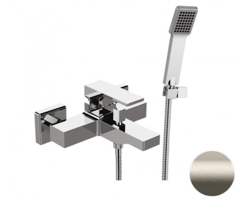 Смеситель для ванны Remer Absolute AU02XV, сталь