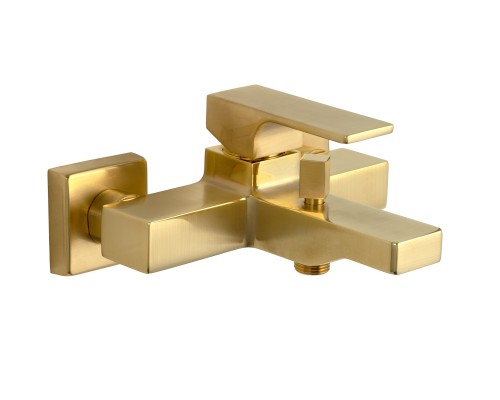 Смеситель для ванны Remer Absolute AU05BG, золото брашированное