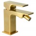 Смеситель для биде Remer Absolute AU20BG, золото брашированное