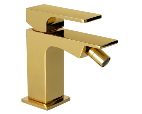 Смеситель для биде Remer Absolute AU22DO, золото глянцевое
