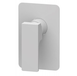 Смеситель для душа Remer Absolute AU30BO, белый матовый