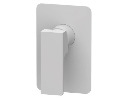 Смеситель для душа Remer Absolute AU30BO, белый матовый