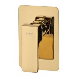 Смеситель для душа Remer Absolute AU30DO, золото глянцевое