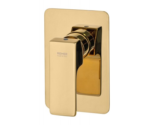 Смеситель для душа Remer Absolute AU30DO, золото глянцевое