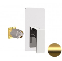 Смеситель для душа Remer Absolute AU30KBBG, золото брашированное