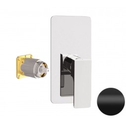 Смеситель для душа Remer Absolute AU30KBNO, чёрный матовый