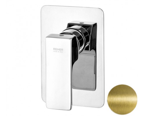 Смеситель для душа Remer Absolute AU30VO, бронза