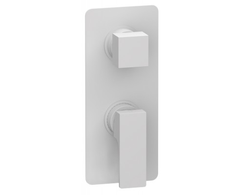 Смеситель для душа Remer Absolute AU93KBBO, белый матовый