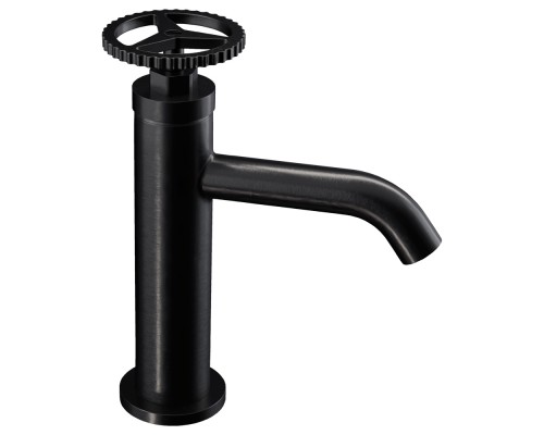 Смеситель для раковины Remer Chrono CH12CFP, черный брашированный хром