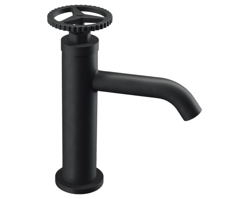 Смеситель для раковины Remer Chrono CH12NO, черный матовый