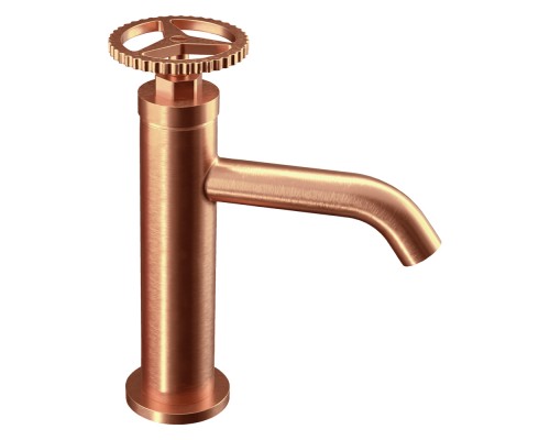 Смеситель для раковины Remer Chrono CH12RP, медь брашированная