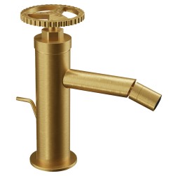 Смеситель для биде Remer Chrono CH20BG, золото брашированное
