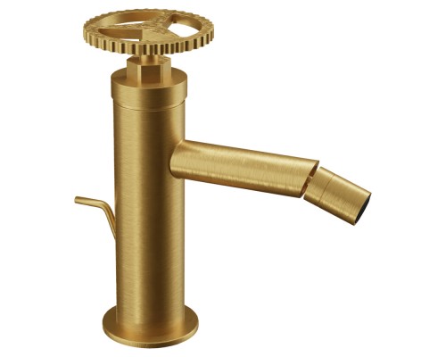 Смеситель для биде Remer Chrono CH20BG, золото брашированное